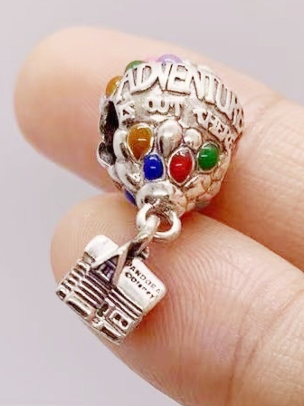 Pandora Disney Pixar Up House & Balloons Charm